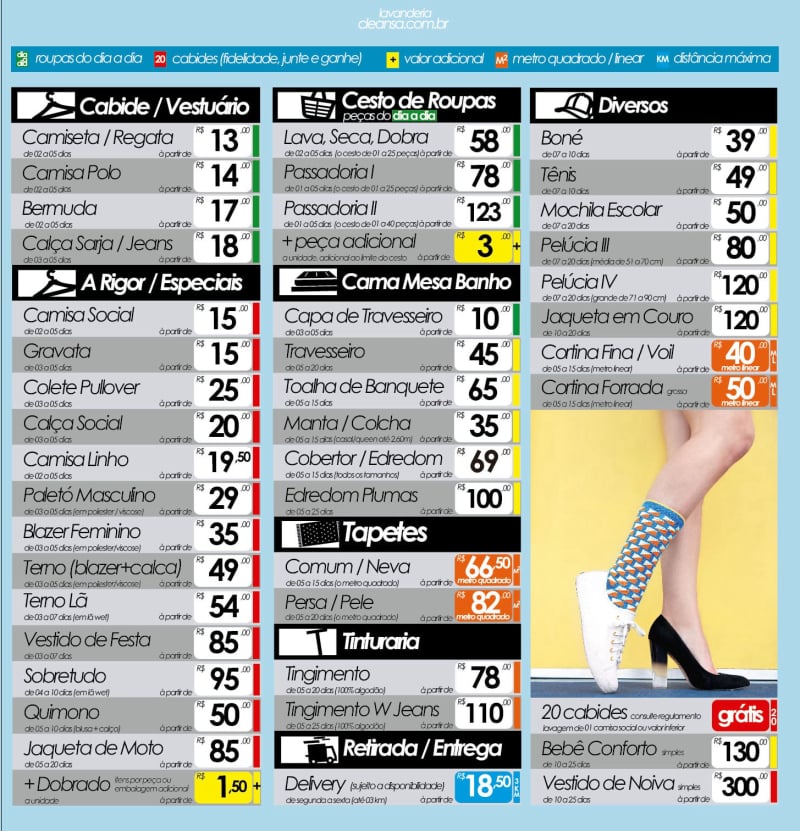 Tabela Vigente 2025